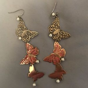 Butterfly earrings